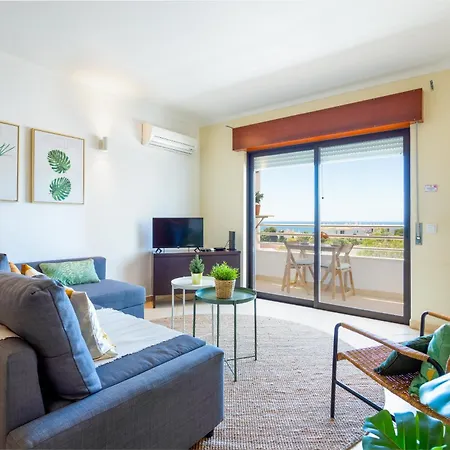 #005 Lovely&Cozy Beach Flat Parking,Pool,SeaView * Albufeira